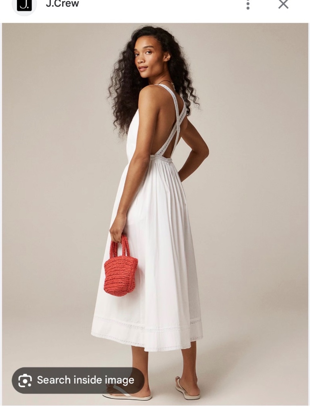 J Crew Apron dress